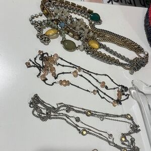 Assortment of used jewelry sold as is